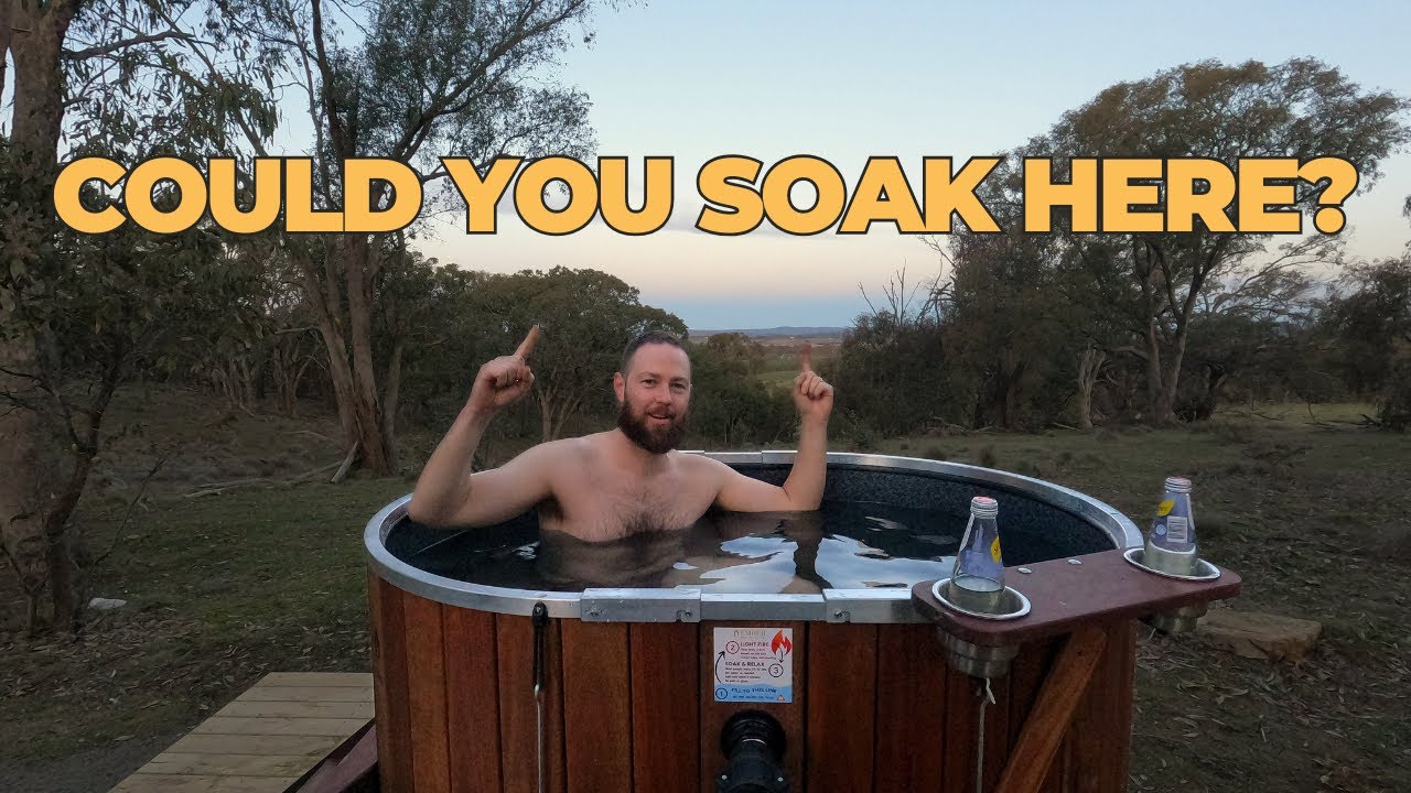 We Took a Hot Tub Off-Grid… Here’s What Happened! 🔥🌿💧