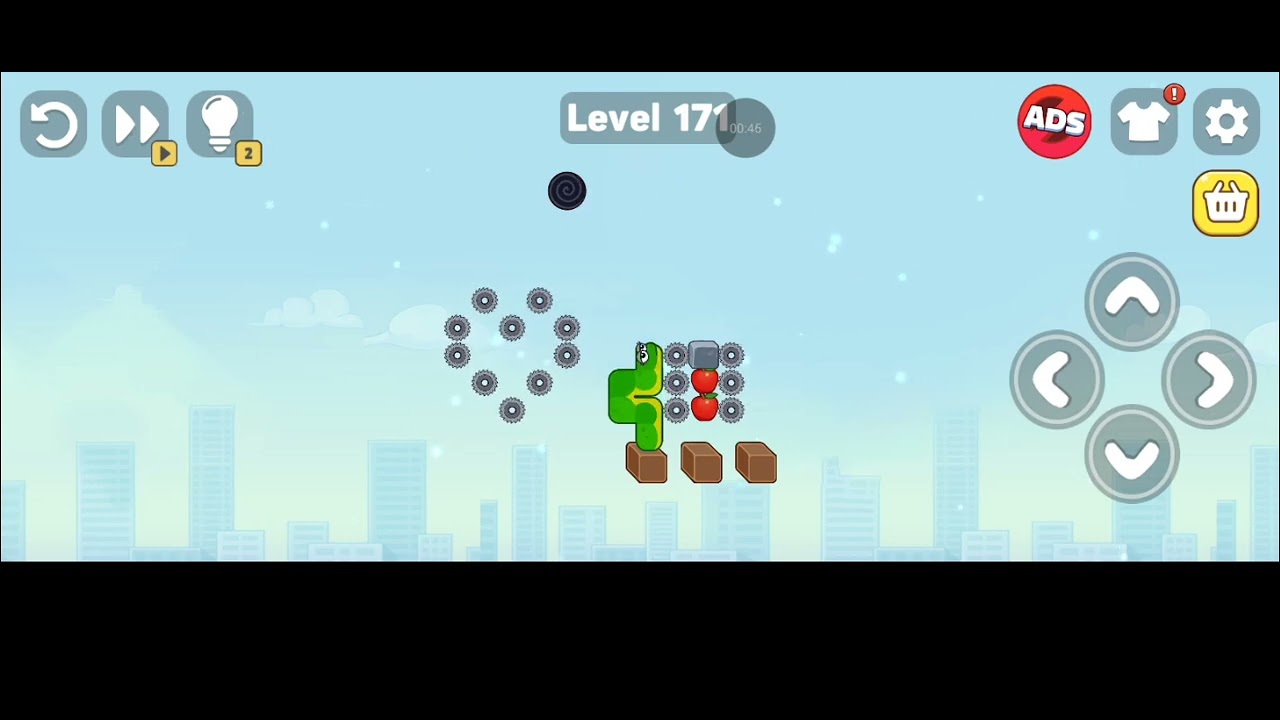 Snake Puzzle Slither To Eat Level 171 Walkthrough Gameplay Android,iOS 