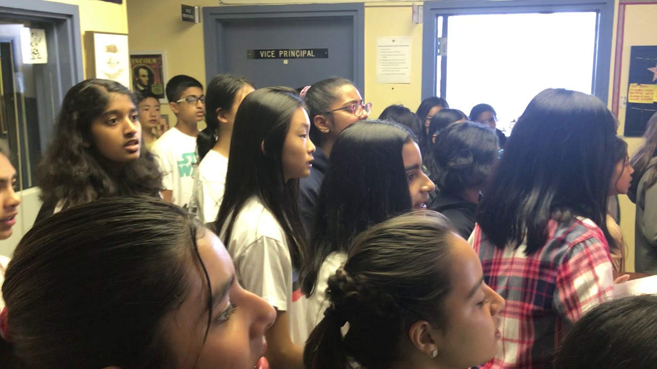 Horner Junior High School - Star-Spangled Banner - 9-13-19