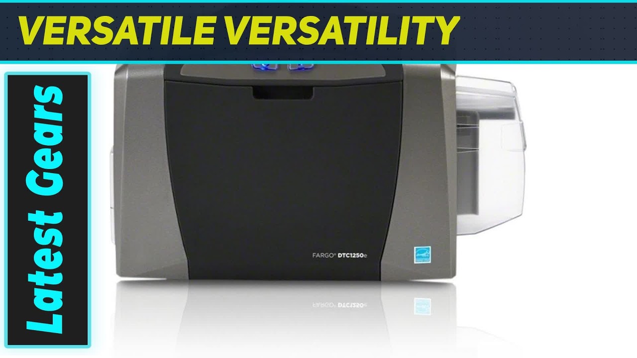 FARGO DTC1250e: Powerful Dual-Sided Card Printing!