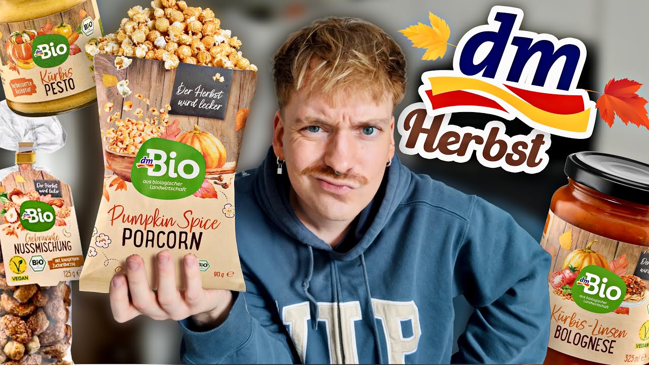 Wie schmecken die neuen Herbst Produkte von DM 2025? 🍂 (vegan)