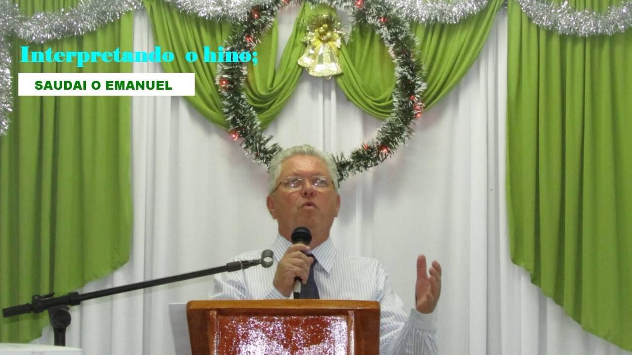 SAUDAI EMANUEL - Pr. Eliezer Ferreira Gomes