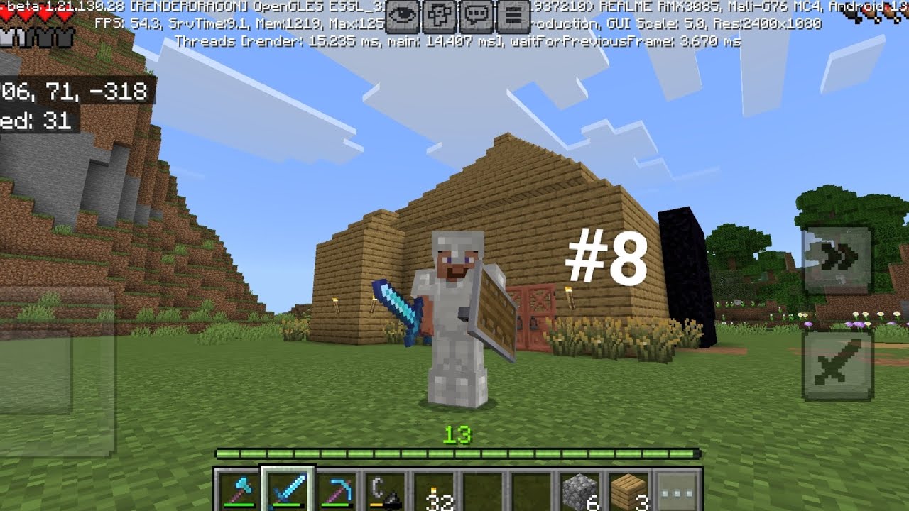 MINECRAFT PART 8 جوم بۆ ماینیک جیڕویدا