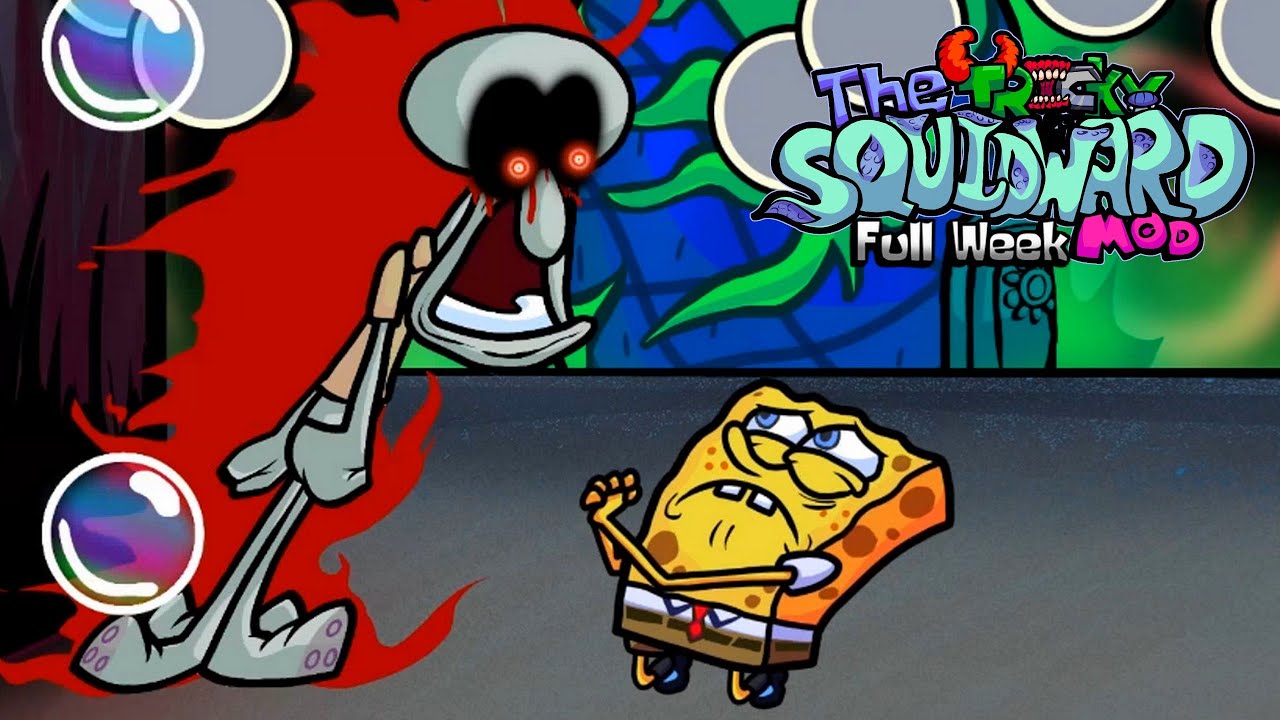 The Squidward Tricky Mod Full Week - Friday Night Funkin Mod