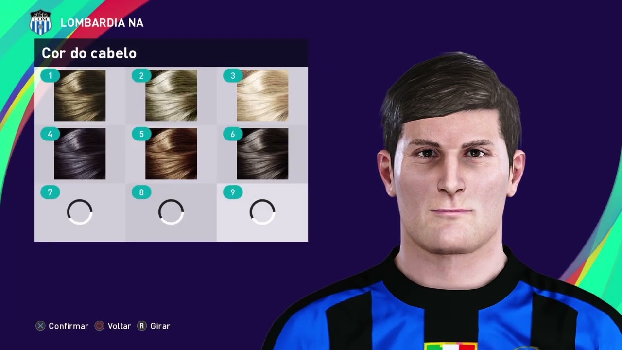 JAVIER ZANETTI - FACEBUILD - PES 2020/2021.