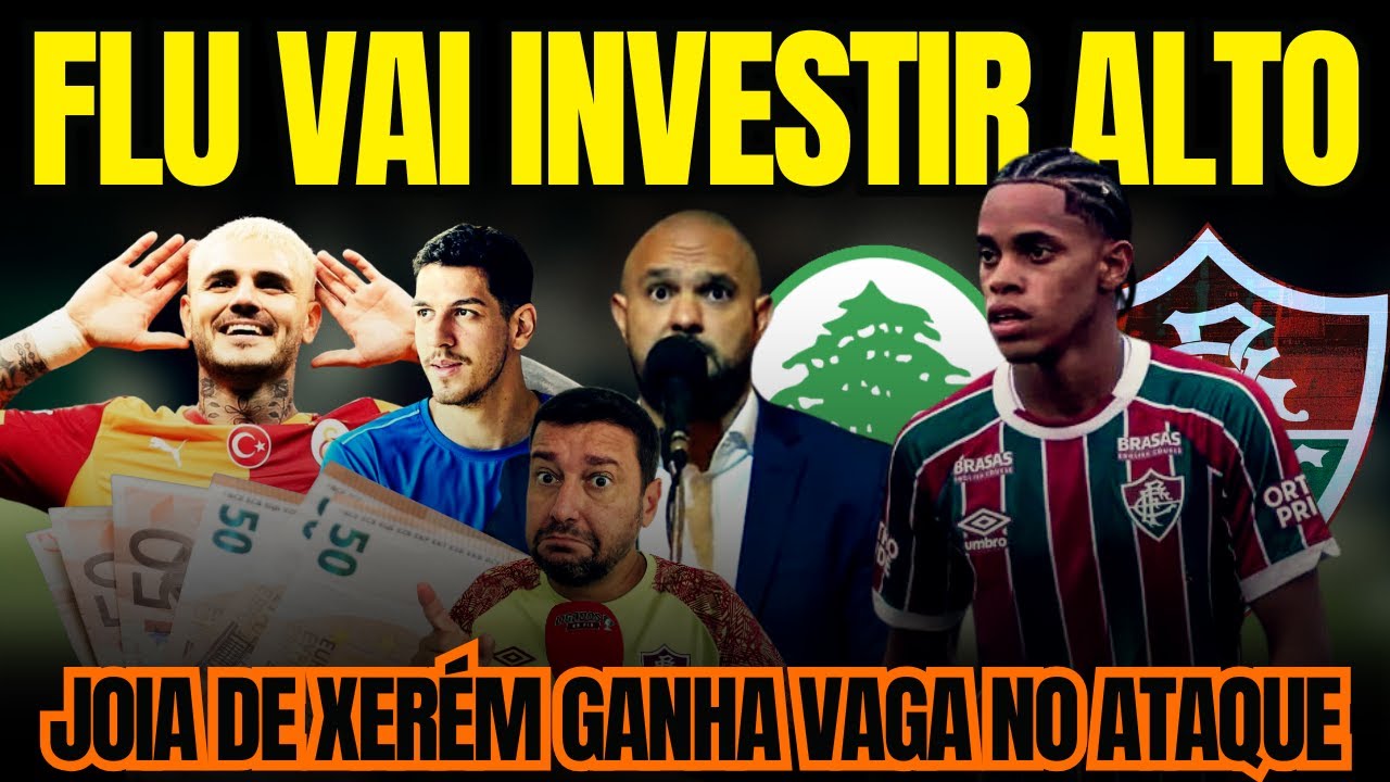 🤑FLU DISPOSTO A ABRIR O COFRE POR ATACANTE. PALMEIRAS TEM TRUNFO POR NINO? FLU DESFALCADO EM BACAXÁ.
