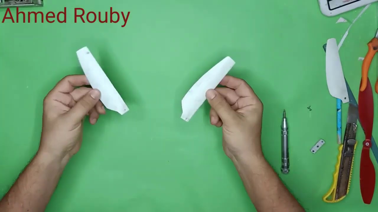 Blade dron from pvc