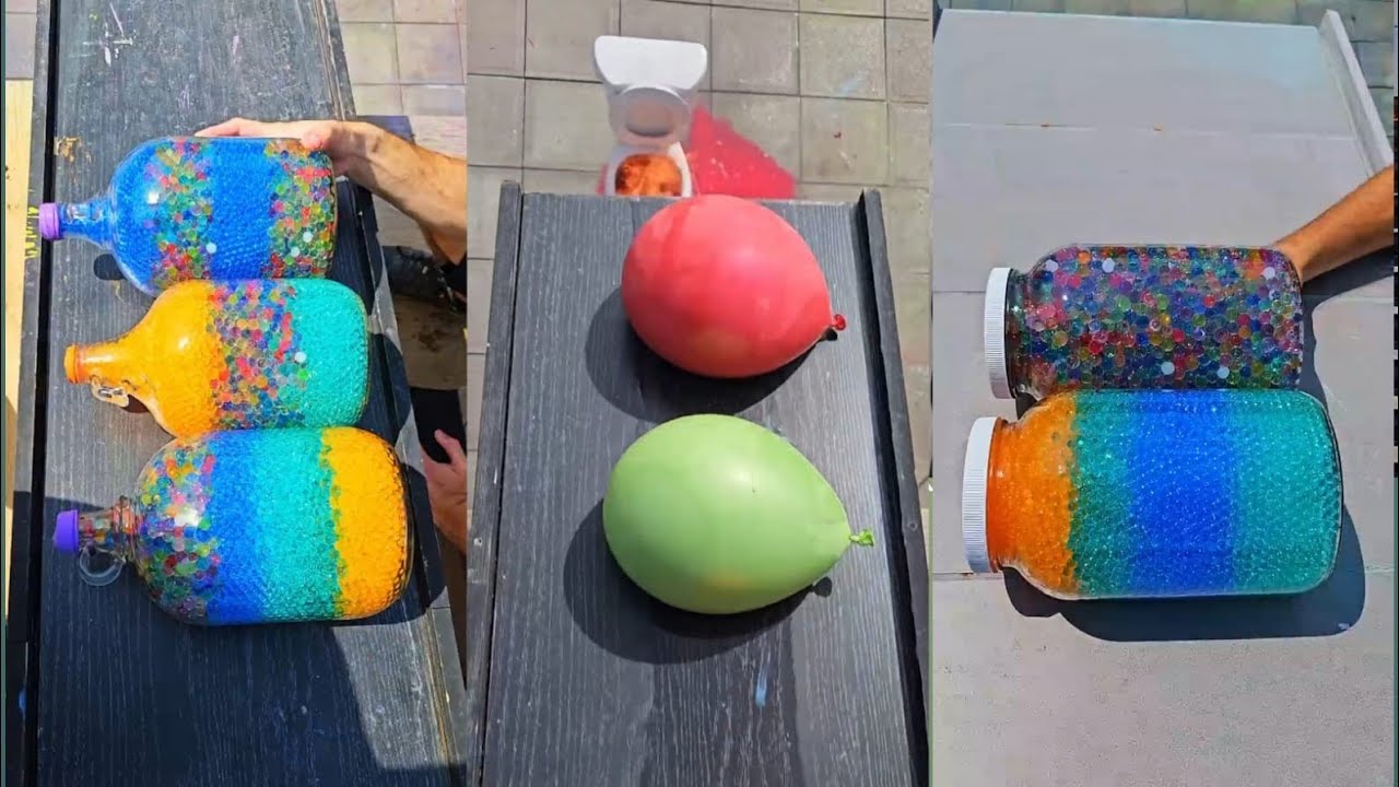 Breaking Glass Bottle 🍾⚡🔥Crushing Crunchy And Soft thing !