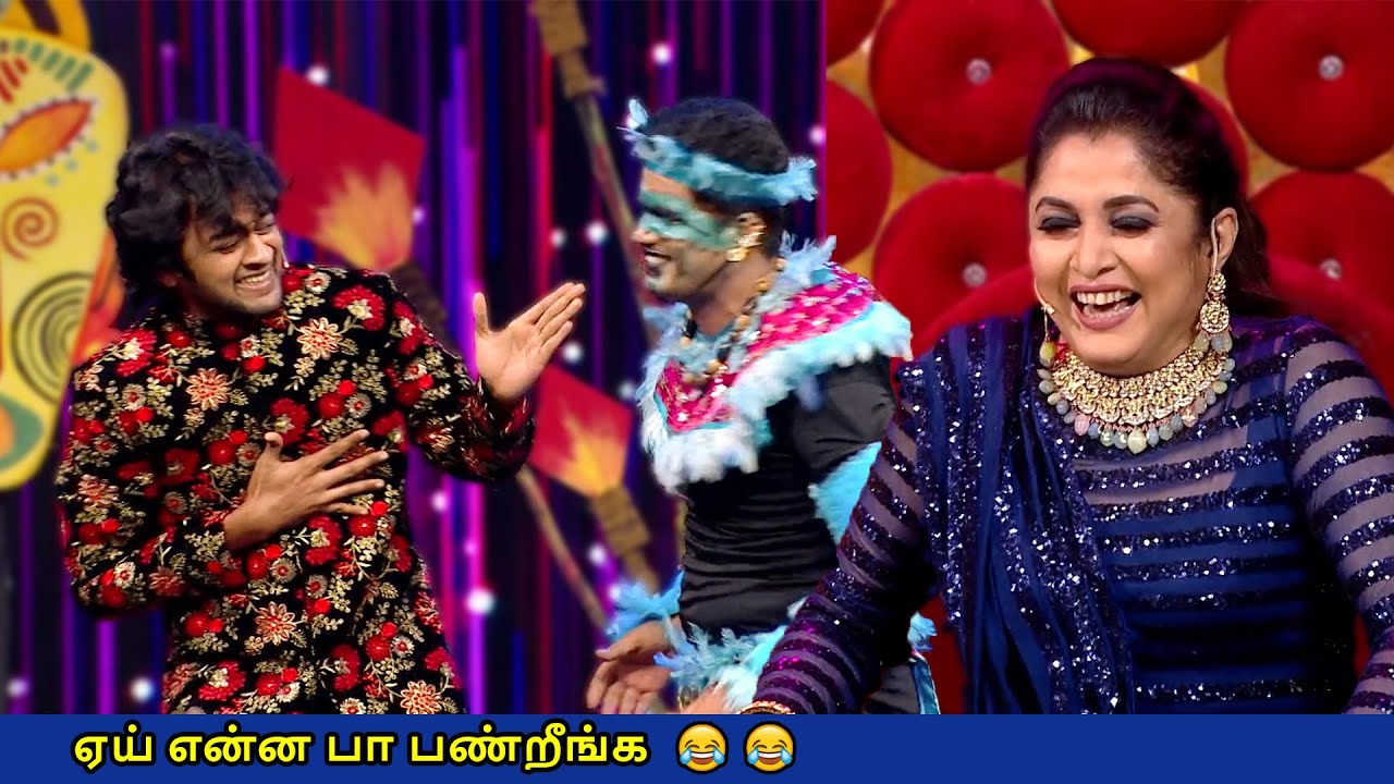 இவன் ஓடி வரதே சரியில்ல மேடம் 🤣🤣 | Raju Bhai 🔥🔥 Vera Level Fun in BB Jodigal Season 2