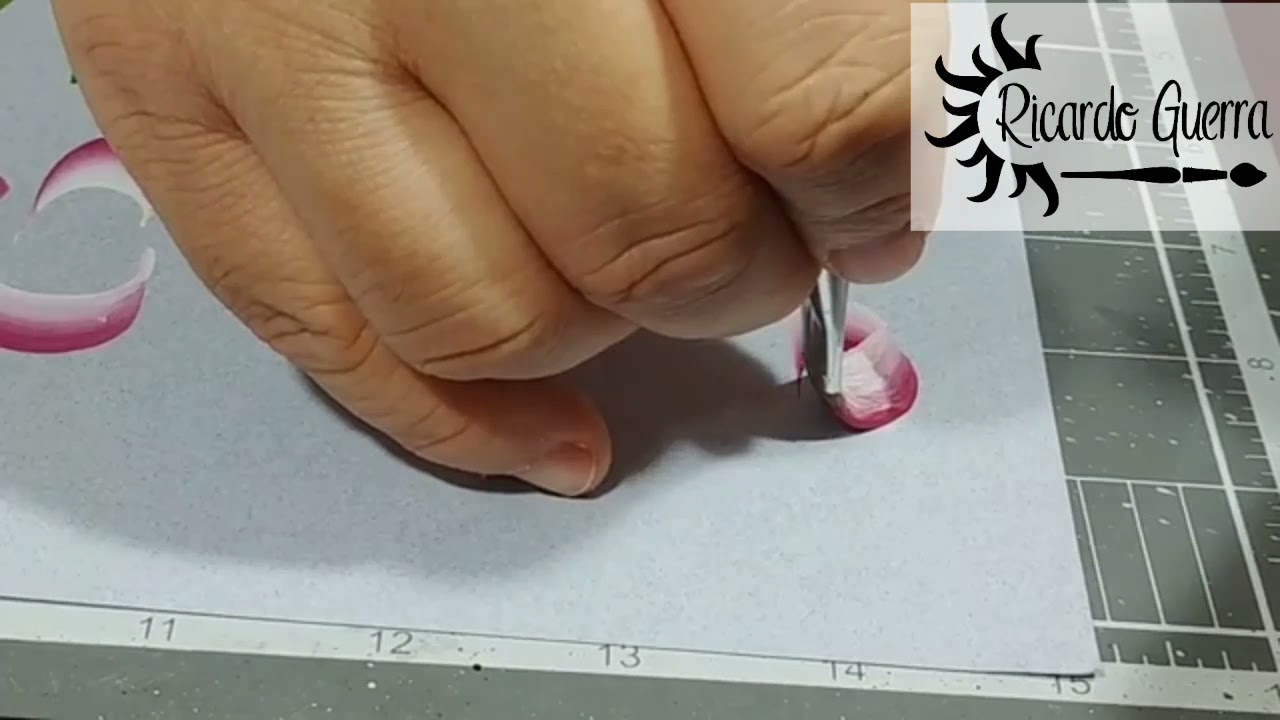 EJERCICIOS para Armar un BOTÓN de ROSA en Pincelada / decorar tu hogar o una mesa de dulces #ideas