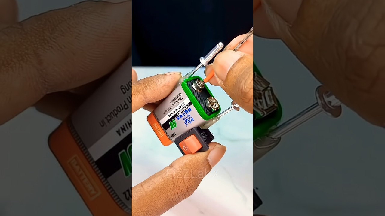 1000&deg;C Foam Cutter Using 9V Battery | Hot Wire DIY Tool 🔥