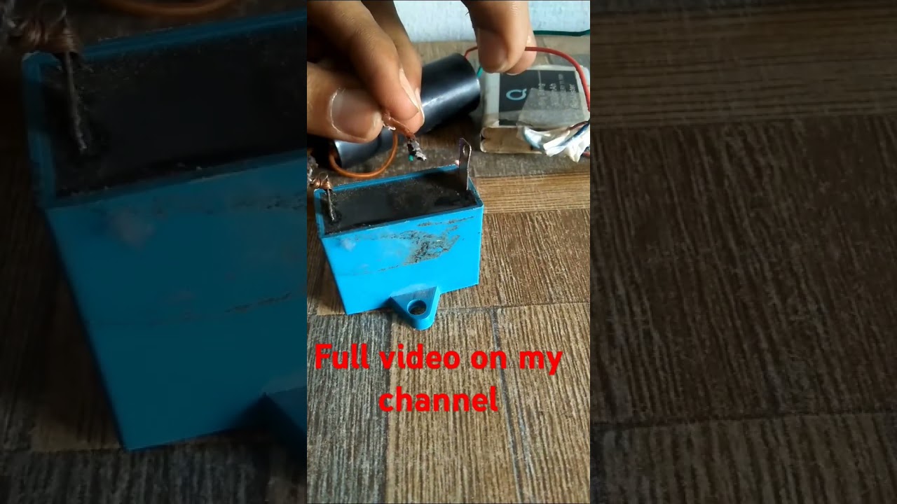 400kv high voltage generator module experiment with 400v capacitor