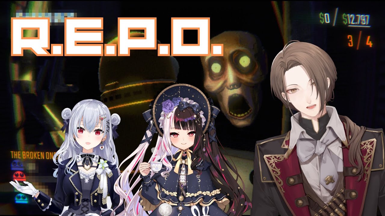 【R.E.P.O.】稀によくある緊急招集【にじさんじ/加賀美ハヤト/葉加瀬冬雪/夜見れな】