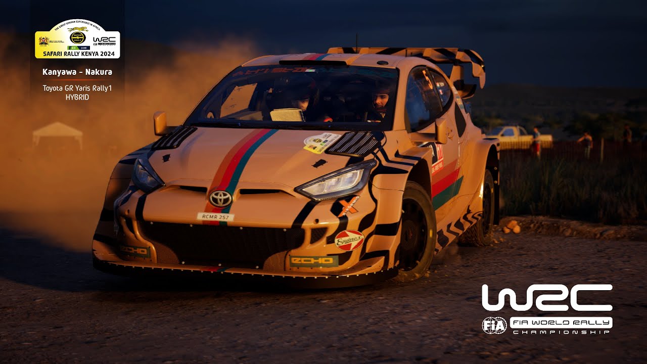 [EA WRC] Kanyawa - Nakuru stage 12 [Toyota GR Yaris Rally 1 Hybrid]