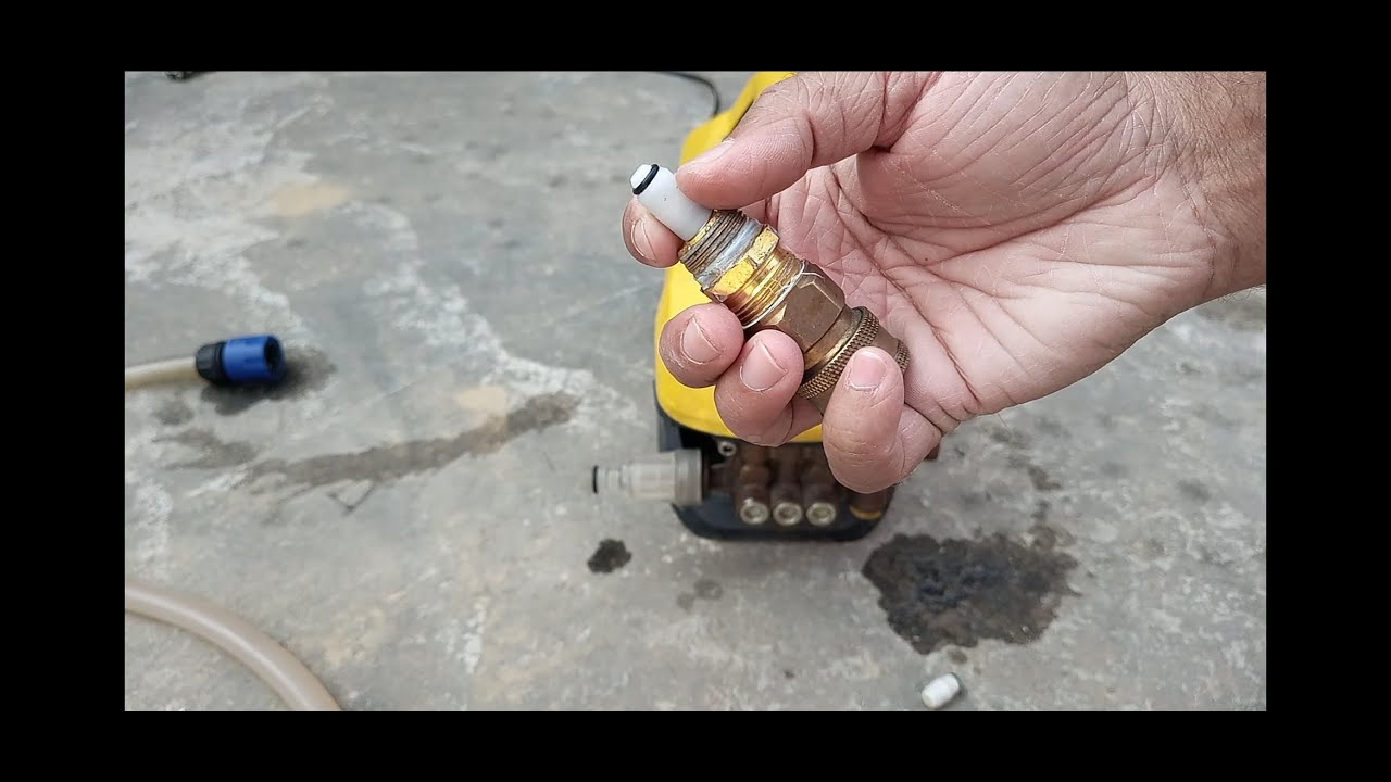 StarQ pressure washer on off problem, Solved.