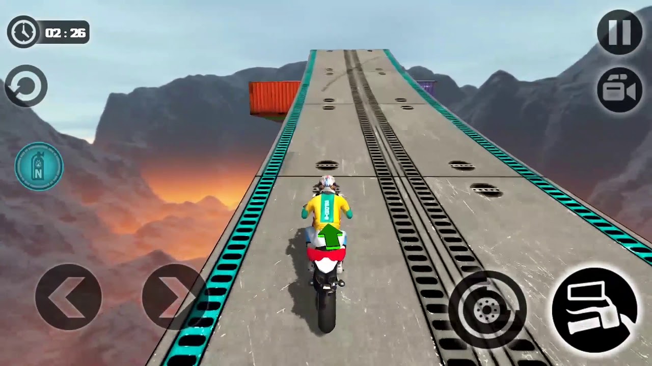 Impossible Motor Bike Tracks | Lvl 13-14 Walkthrough (Android Gameplay )