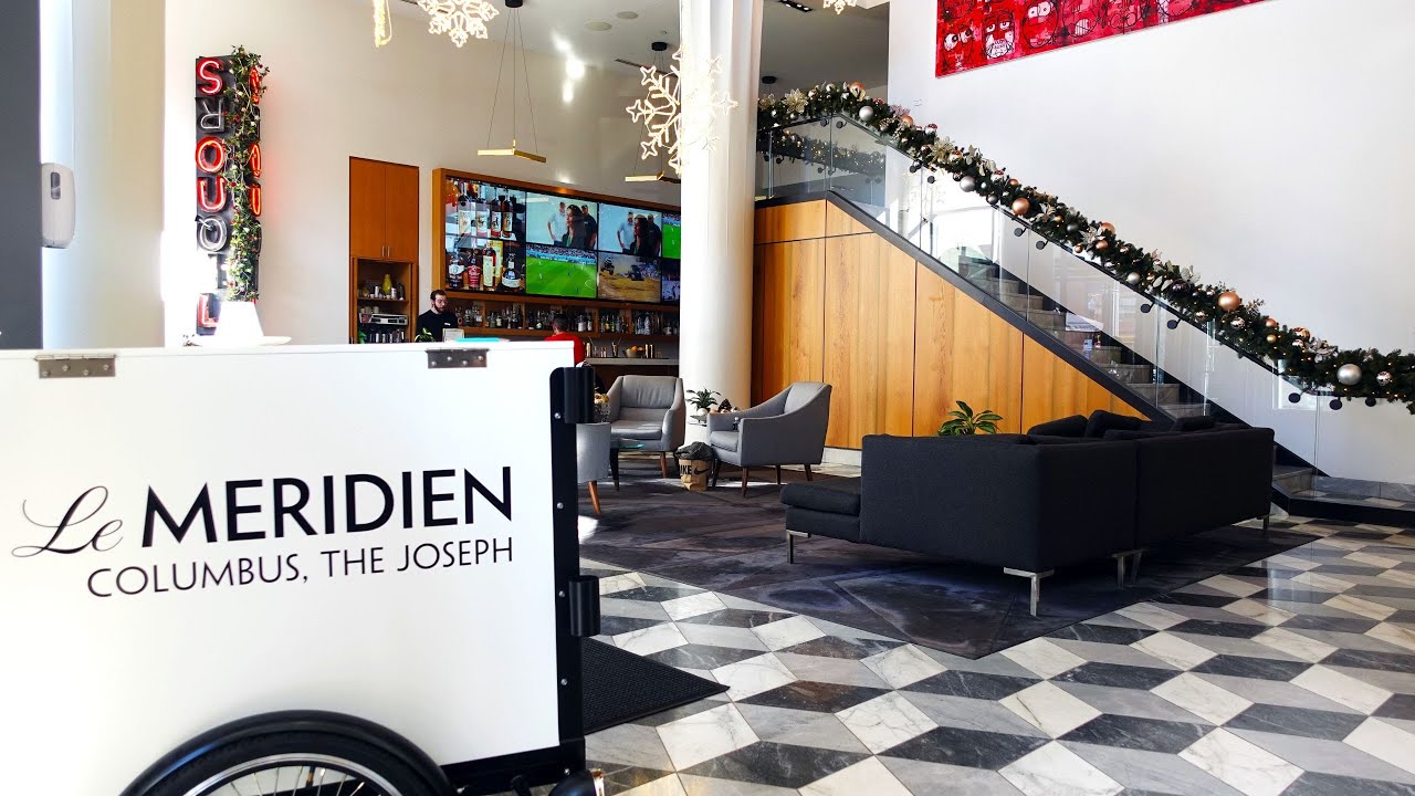 Best Hotel Near Ohio State Campus in Short North | Le Meridien Columbus The Joseph Hotel Tour