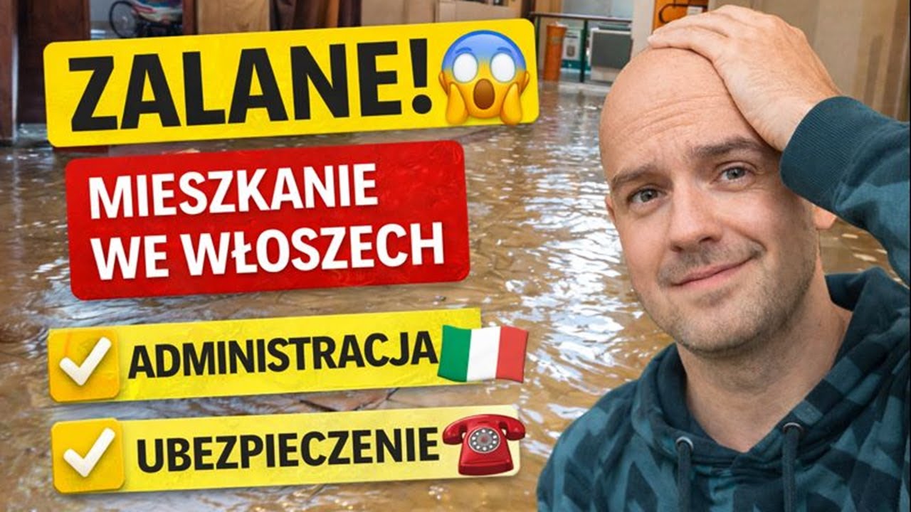 ZALANE mieszkanie we Włoszech 😱 Co dalej? Administracja, ubezpieczenie, remont