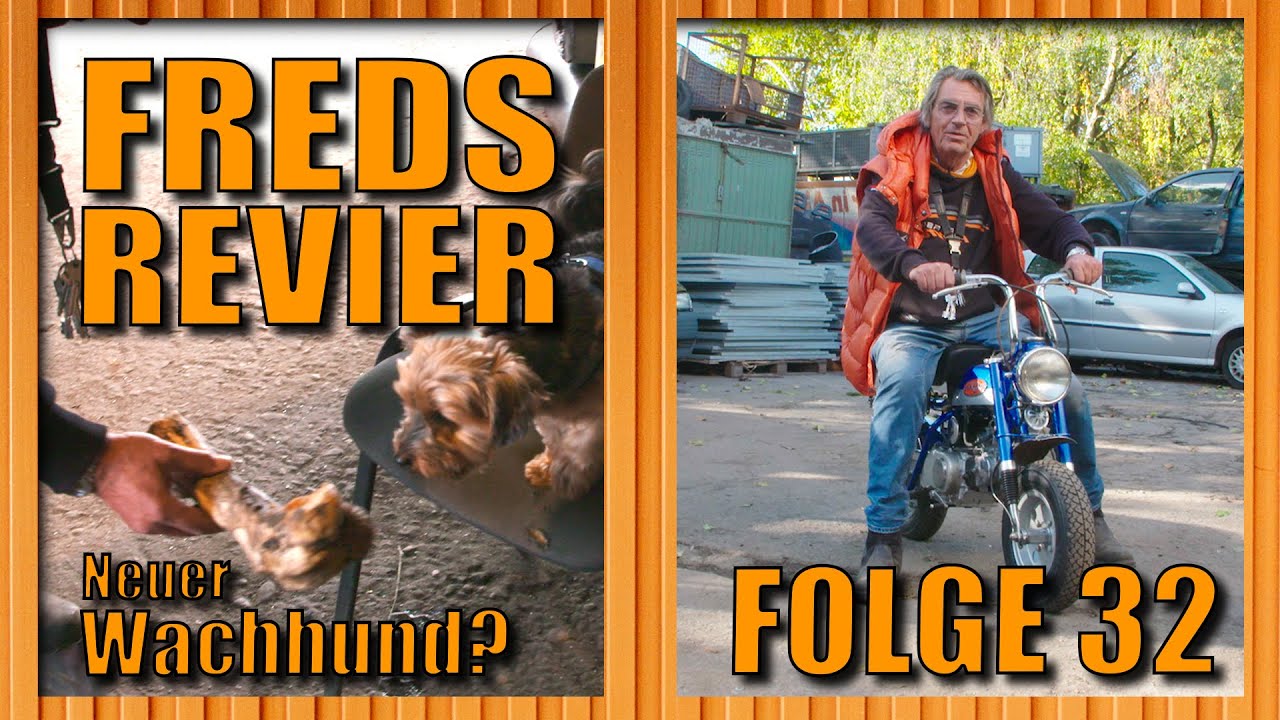 Bei Fred aufm Schrottplatz (Fred zeigt seltenes Mini-Motorrad) I Freds Revier Folge 32