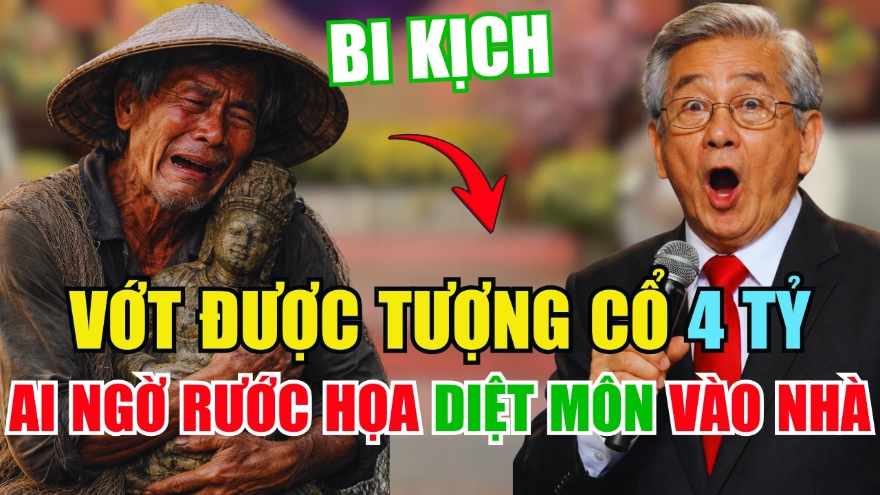 Tâm Sự Cùng Văn Sâm: Vớt Được Tượng Cổ 2600 Năm Bán 3,8 Tỷ, Lão Ngư Dân Rước Luôn Đại Họa Vào Nhà