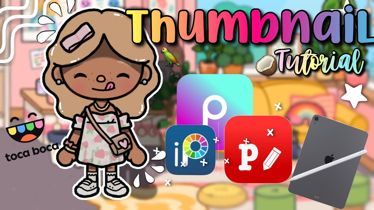 THUMBNAIL tutorial 🎨✨🫶 *with voice* (easy & free)