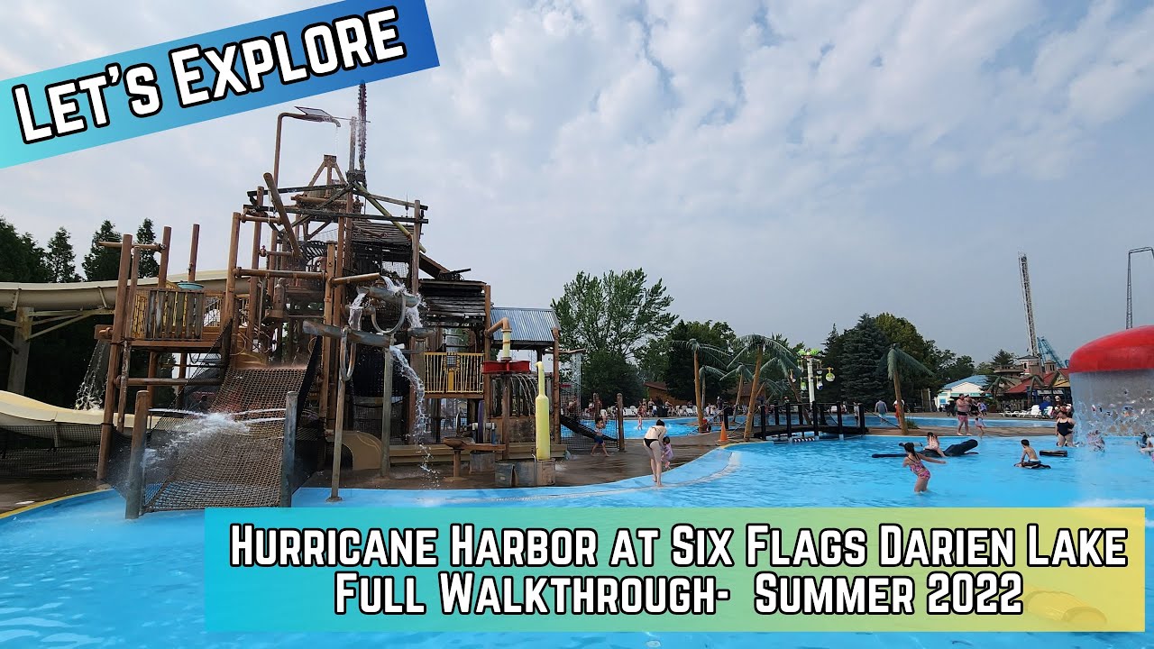 Unleashing the Fun: Full Tour Six Flags Hurricane Harbor at Darien Lake