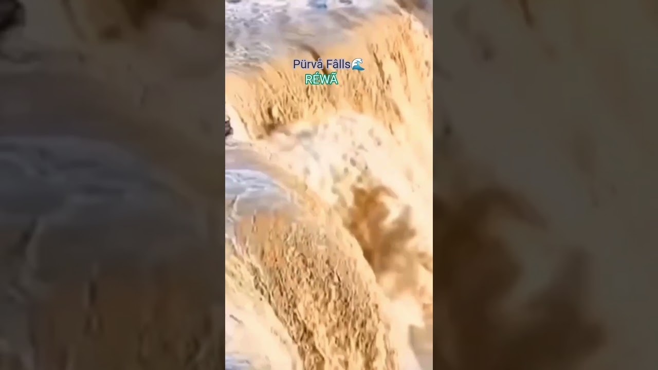 #REWA...Water falls 🌊!!