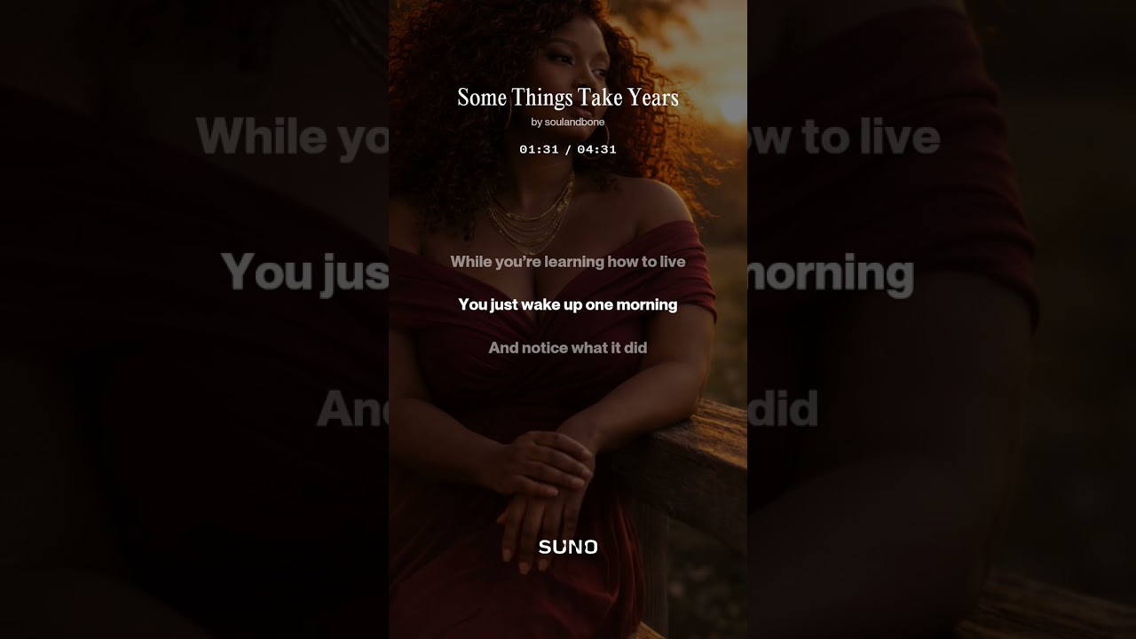 Some Things Take Years
