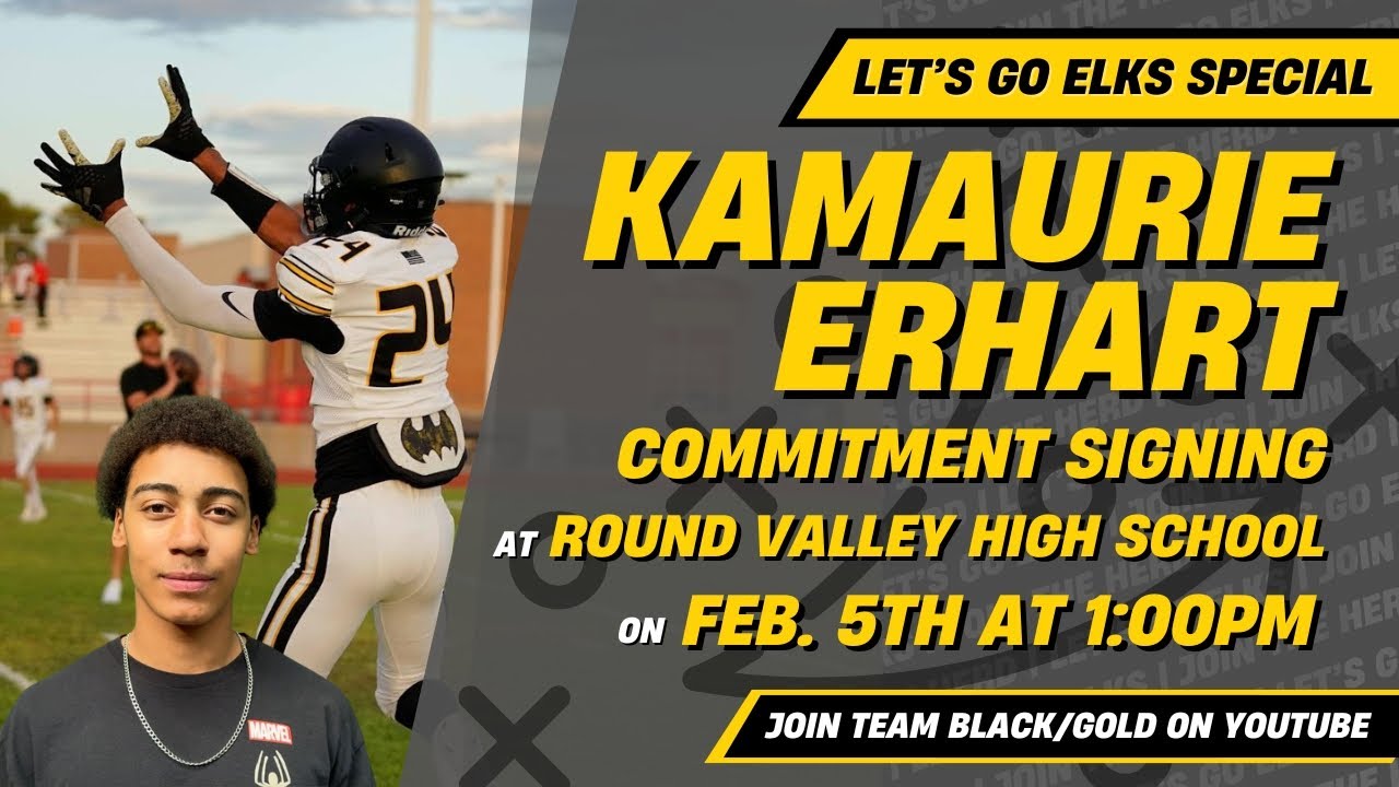 Football | Kamaurie Erhart Commitment Signing - 2/5/2026 at 1:00pm