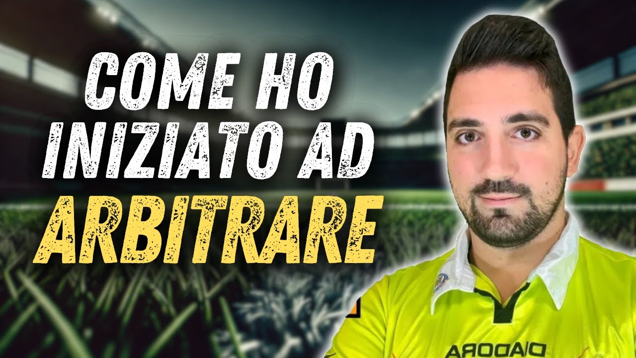 La mia (BREVISSIMA) CARRIERA come ARBITRO DI CALCIO [EP. 1 di 7]