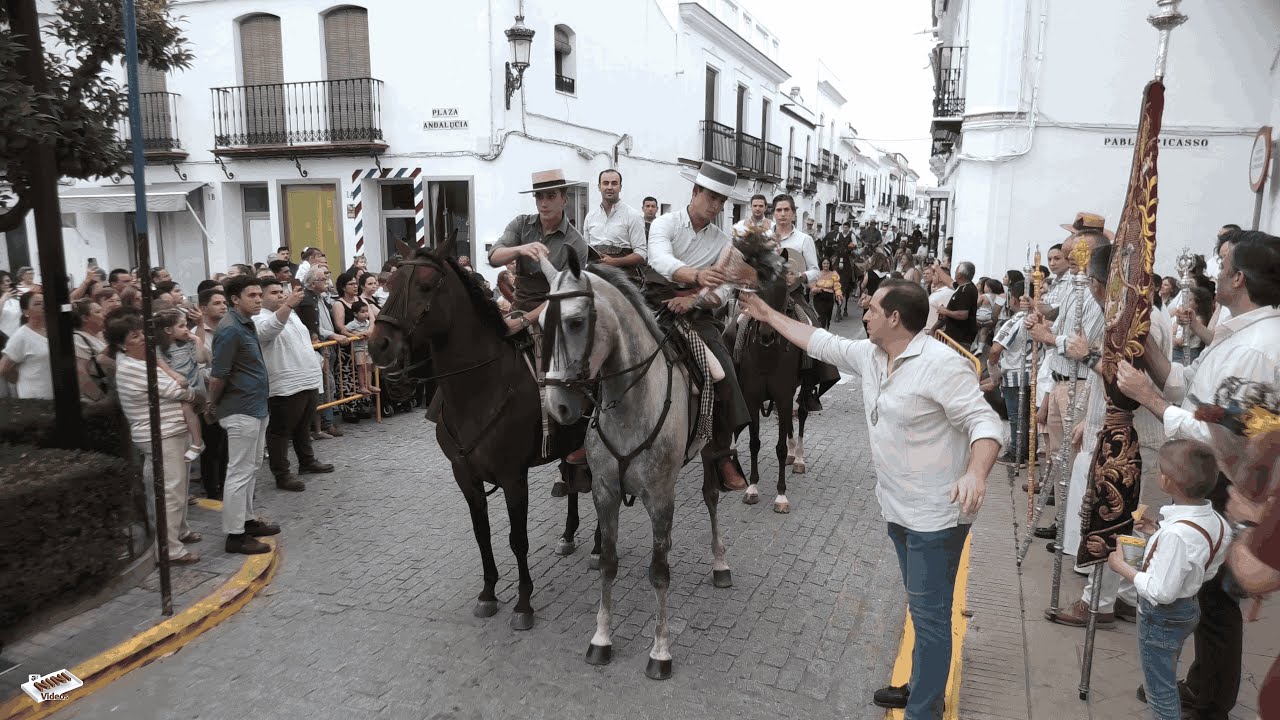 Paseo de Caballistas y Ofrenda Floral a la Virgen de Aguas Santas, Villaverde del Rio, 2025