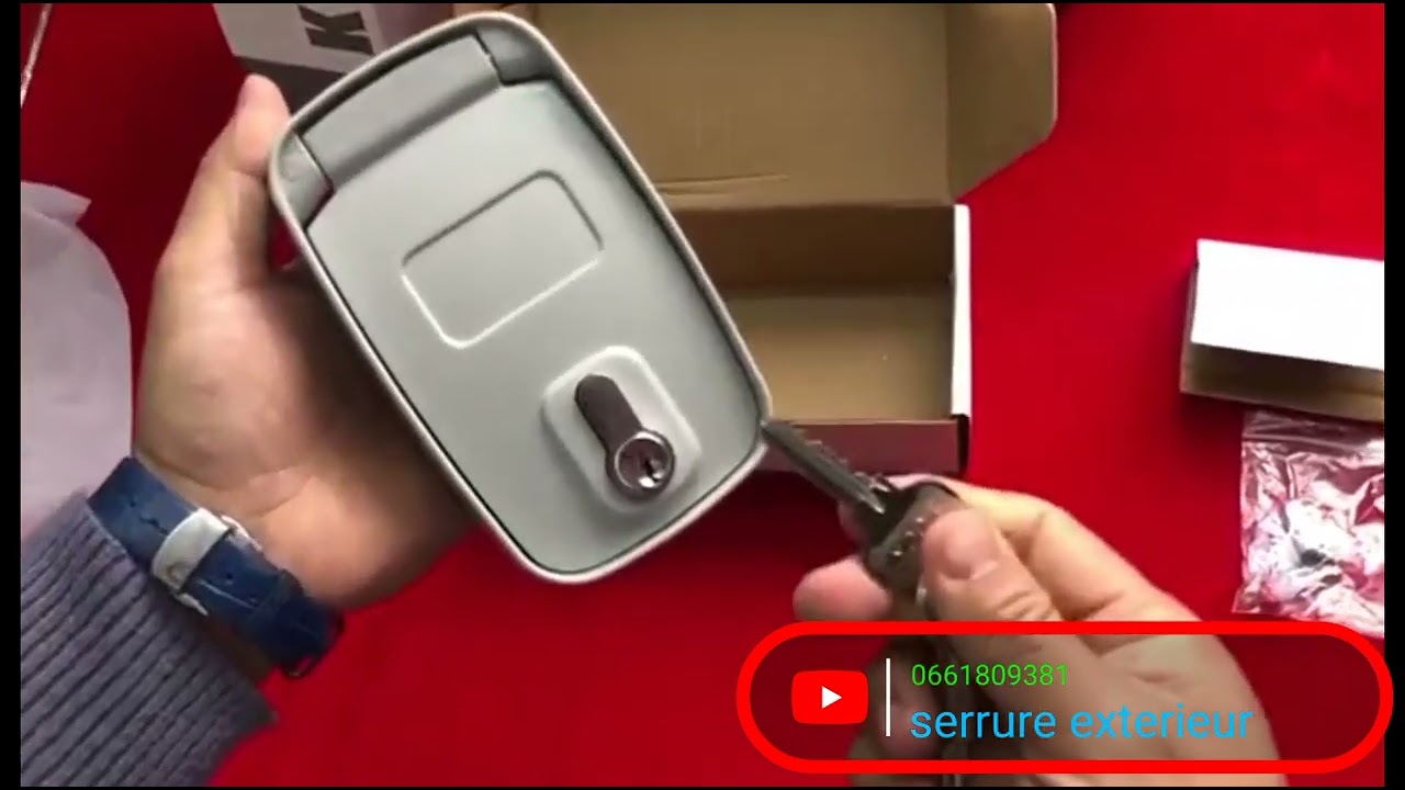 قفل ساروت ريدو الكتريك#serrure de rideau electric