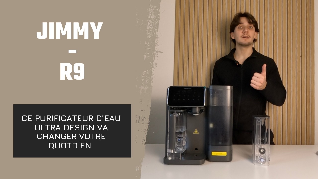 CE PURIFICATEUR D'EAU R9 DE CHEZ JIMMY VA CHANGER LA MANIÈRE DONT VOUS CONSOMMEZ VOTRE EAU ✅