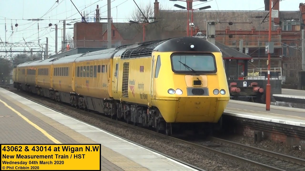 New Measurement Train at Wigan - 04th March 2020