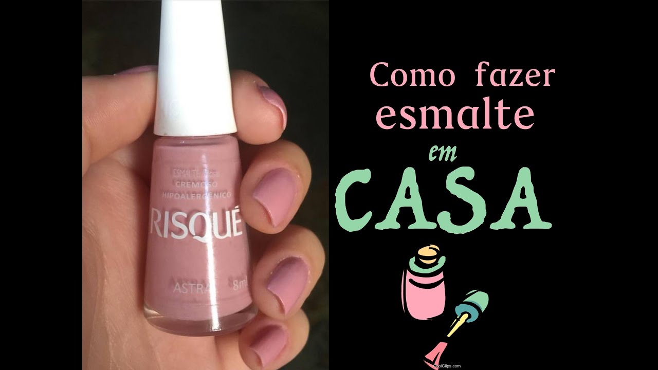 Faça você mesma(DIY)- Esmalte Caseiro