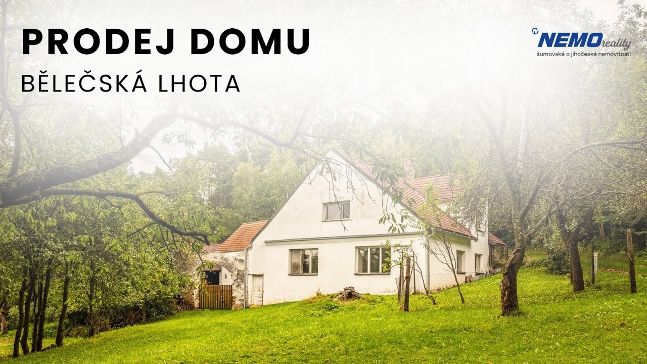 🏠 Prodej rodinného domu | Bělečská Lhota