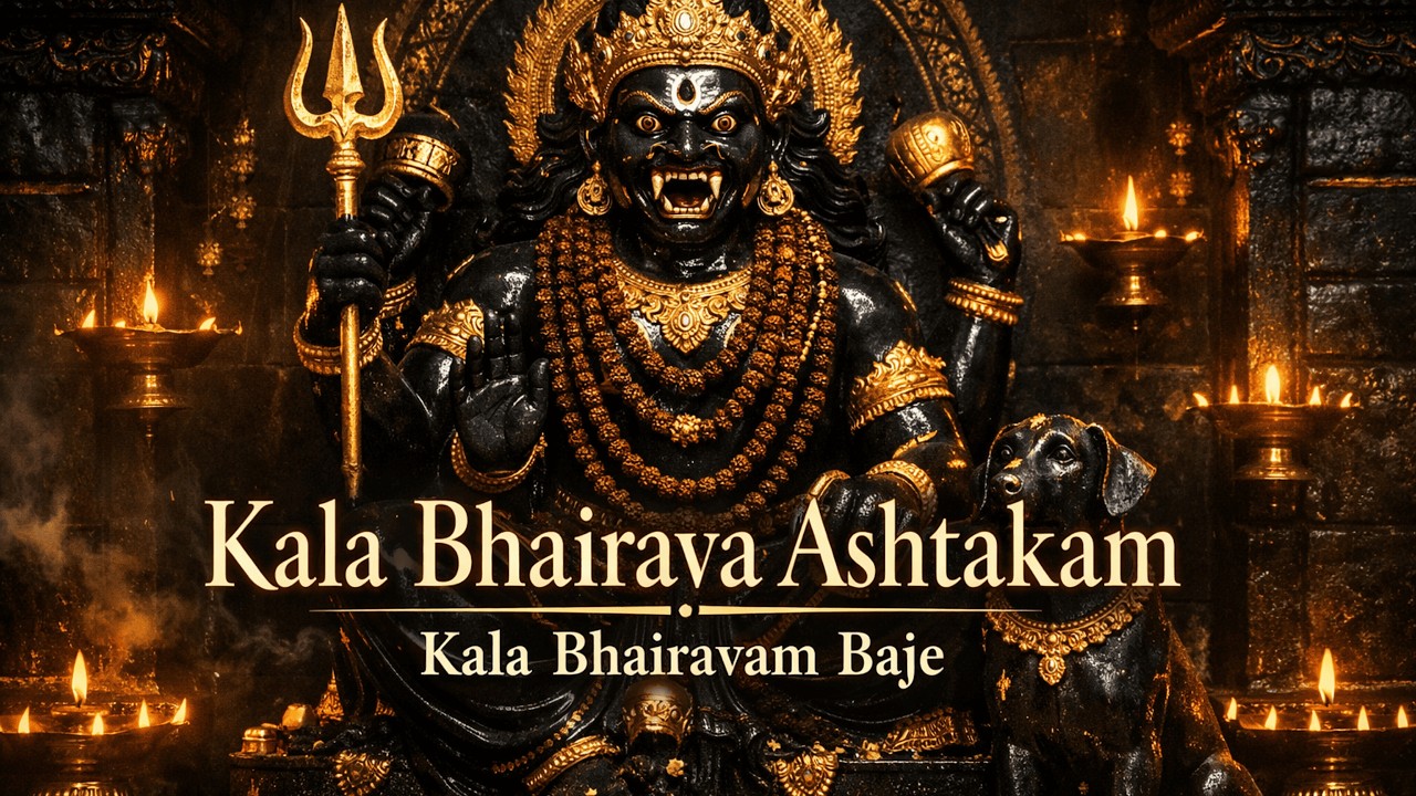 Kala Bhairava Ashtakam with Telugu & English Lyrics | Lord Shiva Songs