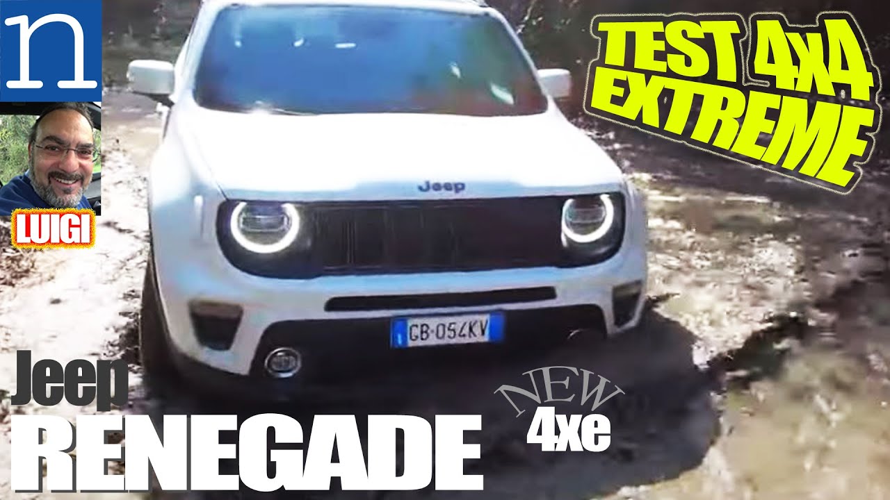 Jeep Renegade 4xe Plug-In Hybrid 1.3 T4 PHEV S 240cv prova neve fango +OFFICINA 🔌🔋  👉 SOS EXTREME!