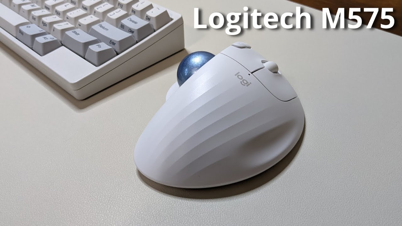 Logitech M575: The Budget Trackball Redesigned (w/ M570)
