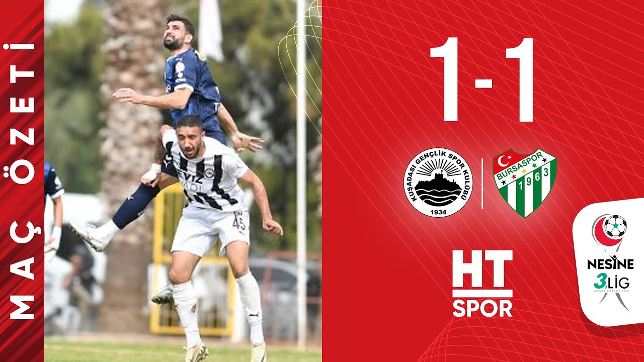 Kuşadasıspor 1 - 1 Bursaspor (24. Hafta) - Maç Özeti
