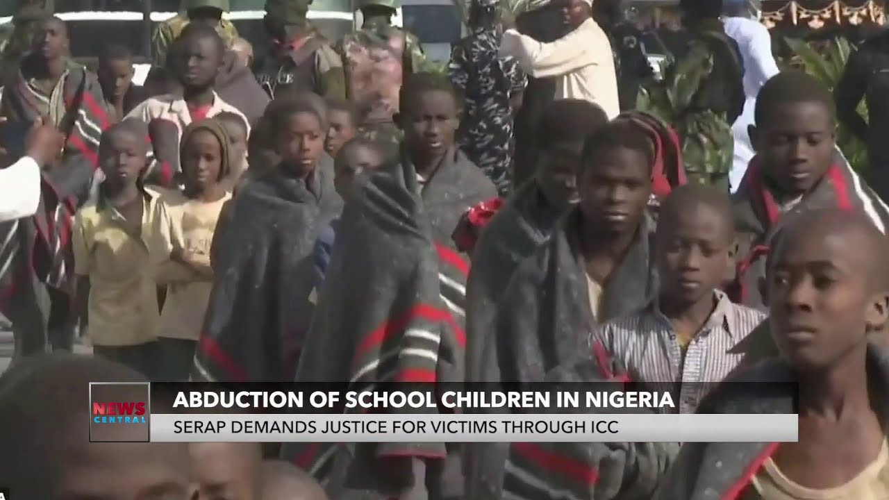 Abduction Of School Children In Nigeria: SERAP Demands Justice For Victims Through ICC