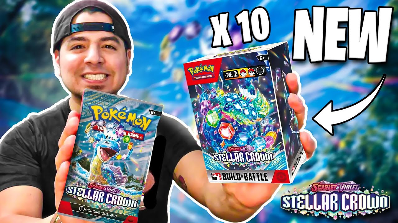 Opening An Entire Case Of Stellar Crown Pre-Release Kits!