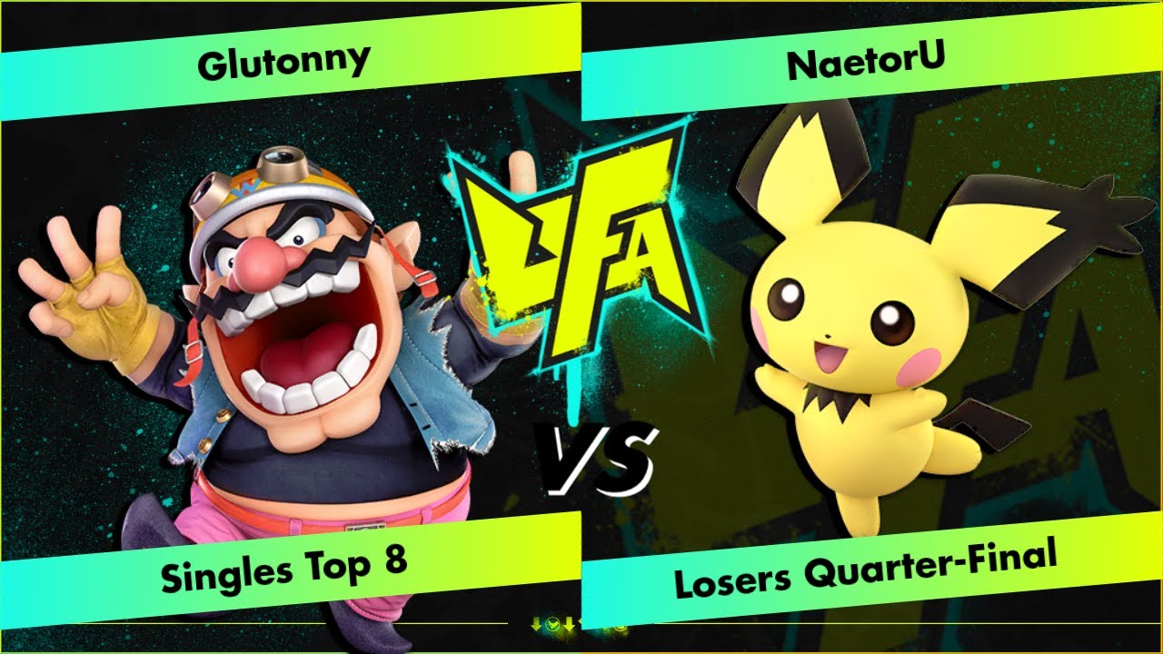 UFA 2024 SSBU - Glutonny (Wario) vs NaetorU (Pichu) - Losers Quarter-Final - Singles Top 8