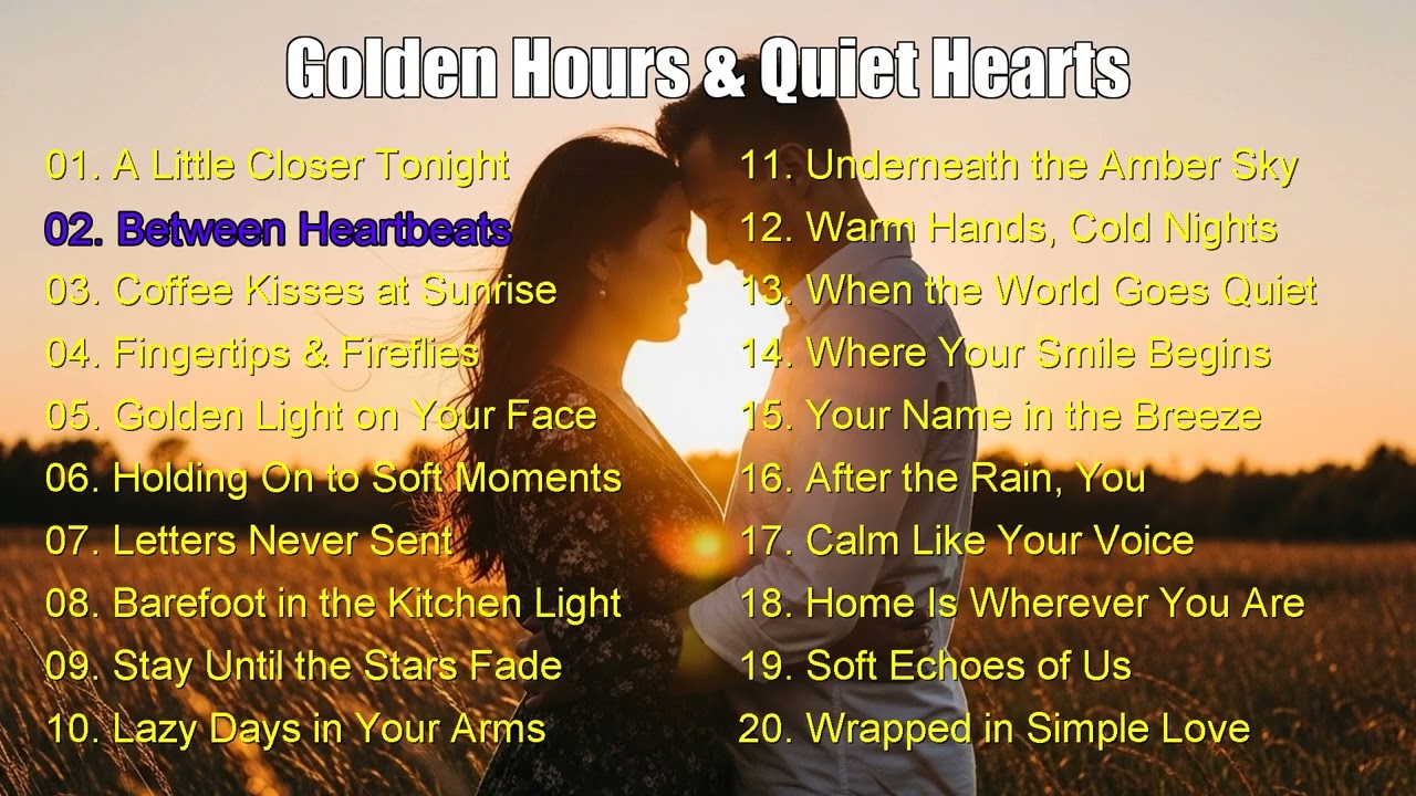 Golden Hours & Quiet Hearts - Erich Clerk || Heartbreaking Songs & English Emotional Pop Playlists