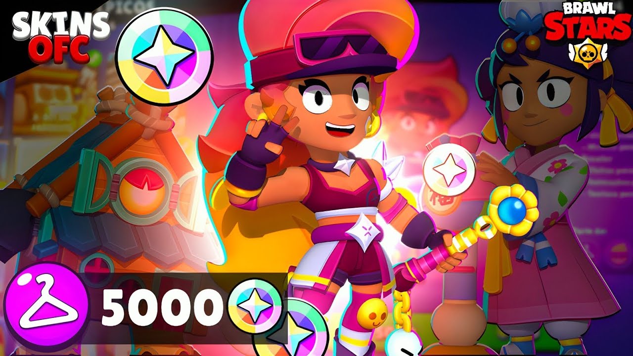 BEL&Iacute;SSIMAS! AS MELHORES SKINS POR 5000 BLINGS - BRAWL STARS