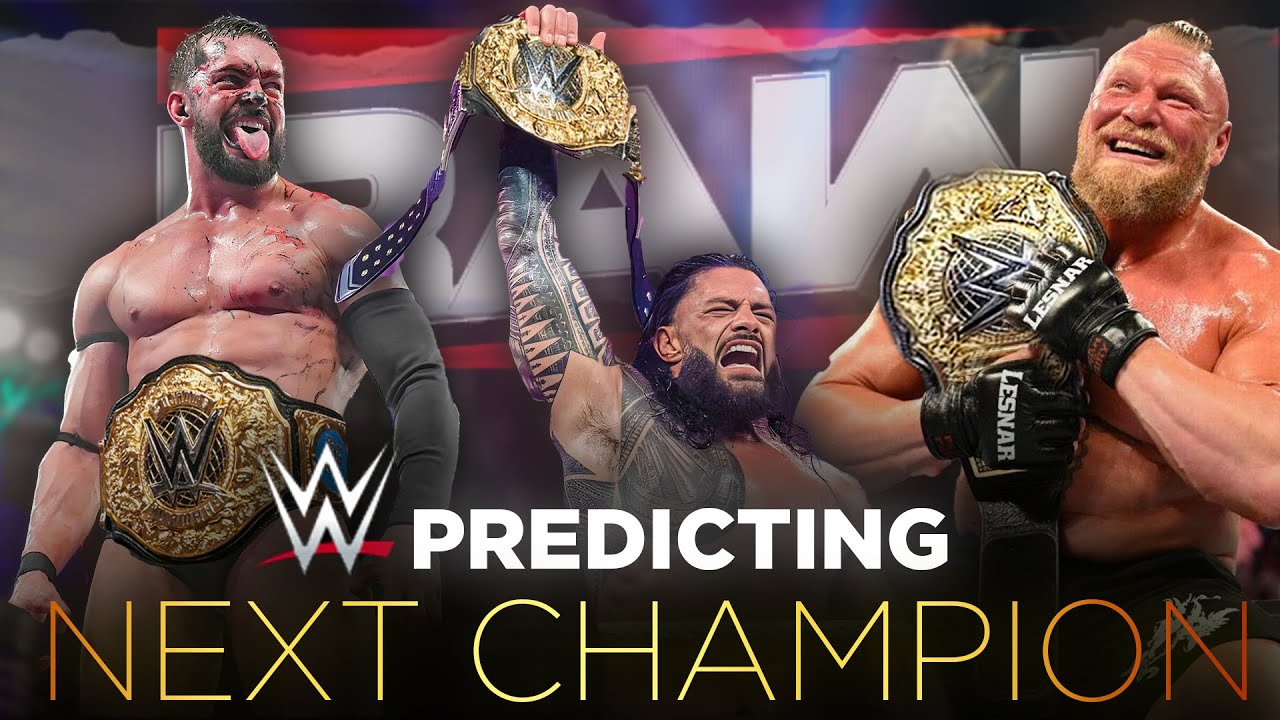 Predicting NEXT World Heavyweight Champion in WWE | Ft. Roman Reigns, Brock Lesnar & More