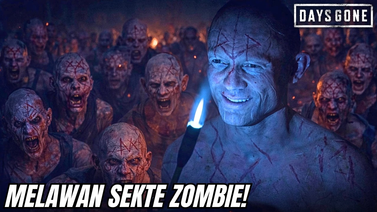 GAK ADA DUIT BELI RE 9 JADI LAWAN SEKTE ZOMBIE AJA! - Days Gone Indonesia