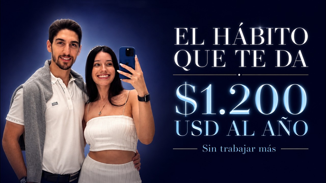 El HÁBITO simple que te hace ahorrar USD 1.200 al año (En 10 minutos) 💰
