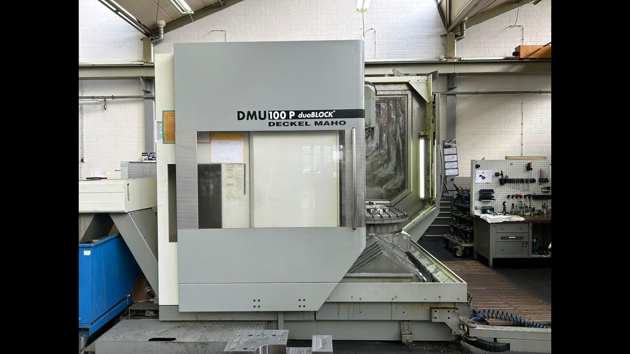 DMG DMU 100P duoBLOCK 5 Eksen CNC İşleme Merkezi-2005