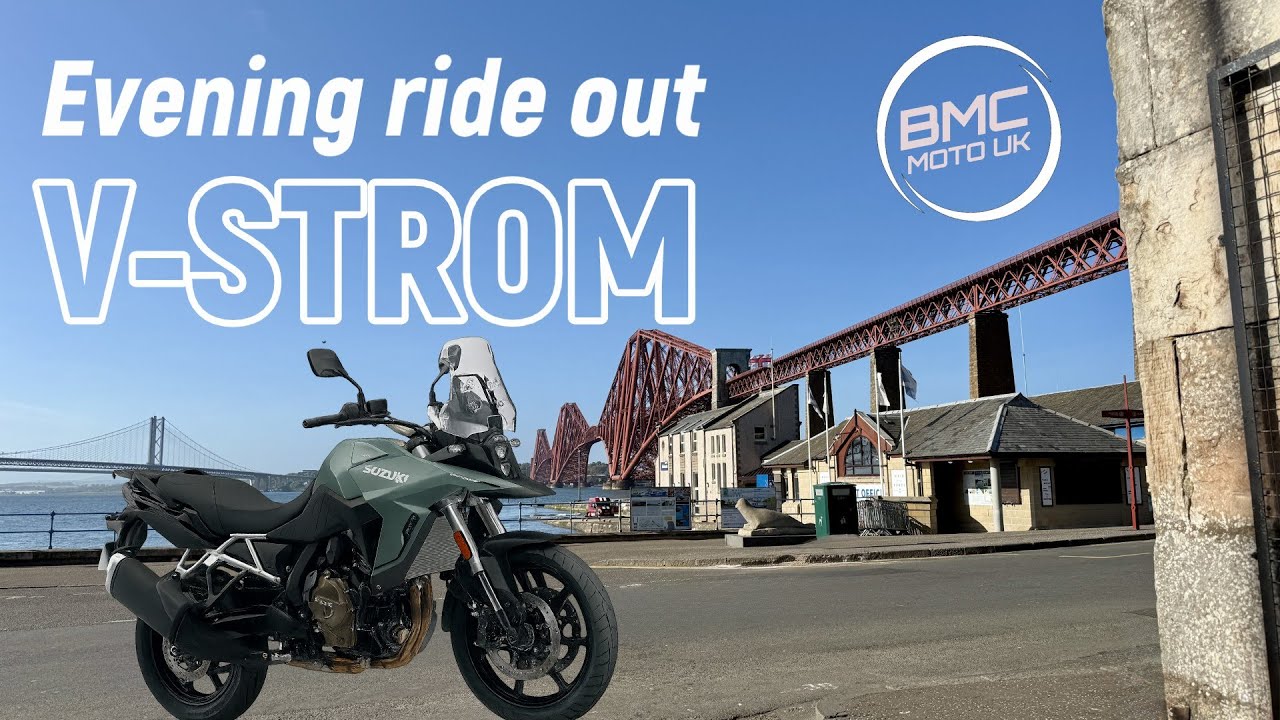 Ride back from South Queensferry   Breaking in the Suzuki DL800RE V Strom